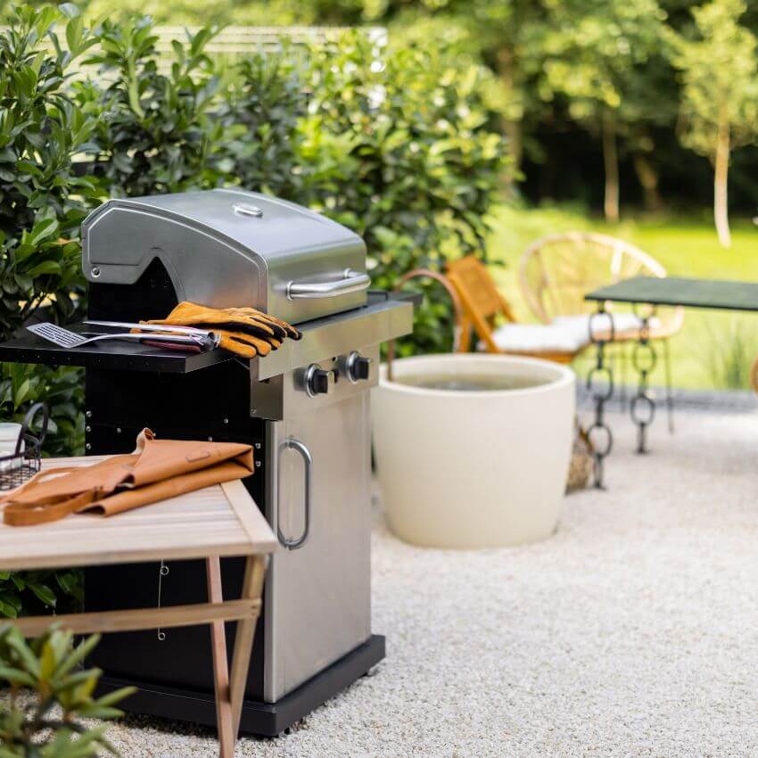 Outdoor kitchen permit acquisition